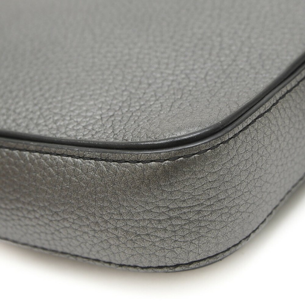 Louis Vuitton Alpha Shoulder Bag Taurillon Metallic Black M52767 - Picture 9 of 10